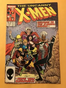 The Uncanny X-Men #219 : Marvel 7/87 Fn/VF; Callisto, Rogue, TSR ad on back