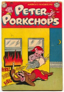 Peter Porkchops #25 1953- DC Funny animals VG-