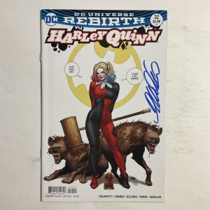 Harley Quinn 32 2018 Signed by Frank Cho Variant DC Comics NM near mint