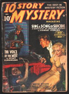 10 Story Mystery 1941-Popular-1st issue-Wyatt Blassingame-William R. Cox-Biza...