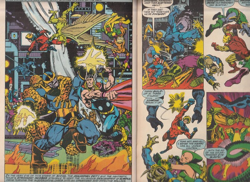 Warlock Special Edition # 6  Thanos, Avengers, Spiderman, The Thing !!