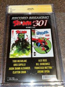 Spawn 300, Capullo Virgin Variant CGC SS 9.8, Signed by Todd McFarlane