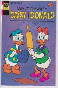 DAISY AND DONALD #18 (Aug 1976) VG+ 4.5 white. Sharp for grade!
