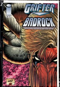 Grifter / Badrock #2 Liefeld Cover (1995) Grifter