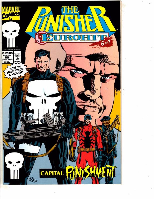 5 Marvel Comics Punisher 69 Gen X 2 Morituri 4 Wolverine Jungle Secret A 37 J208