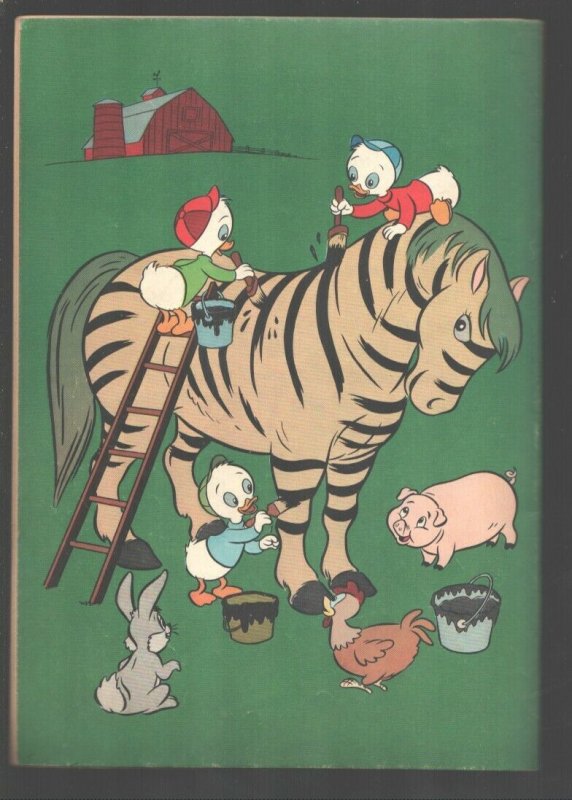 Grandma Duck's Farm friends-Four Color Comics #763-Walt Disney edition-Back c...