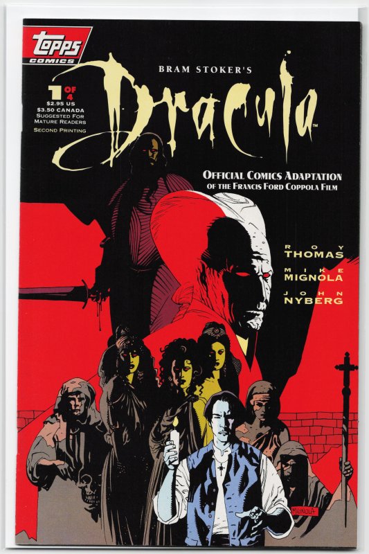 Bram Stoker's Dracula #1 Second Printing Variant (2025) Dracula