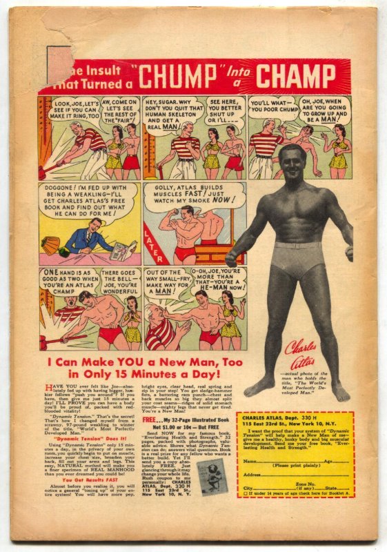 Blackhawk Comics #79 1954- HUMAN BOMB- Golden Age Quality FN-