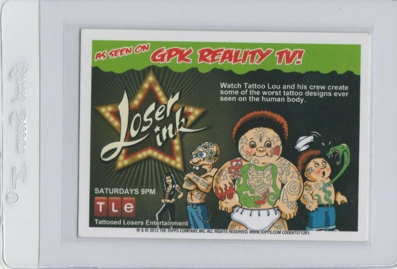 Garbage Pail Kids Stretched Saul 51b GPK 2012 Brand New Series 1 trading card 