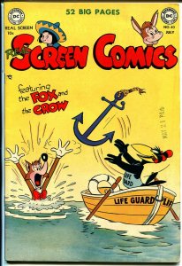 Real Screen Comics #40 1951-DC-Fox & Crow-high grade copy-VF+