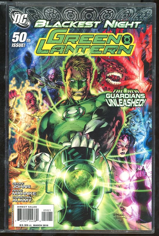 Green Lantern #50 Variant Cover (2010) Green Lantern