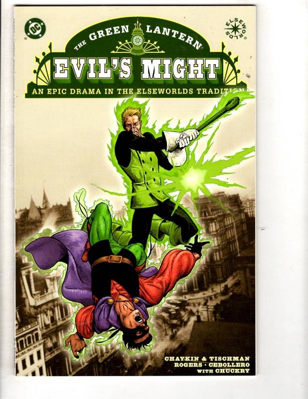 5 Green Lantern Graphic Novels Evil's Might 1 2 3 Legend Flame Bright Day BN MF6