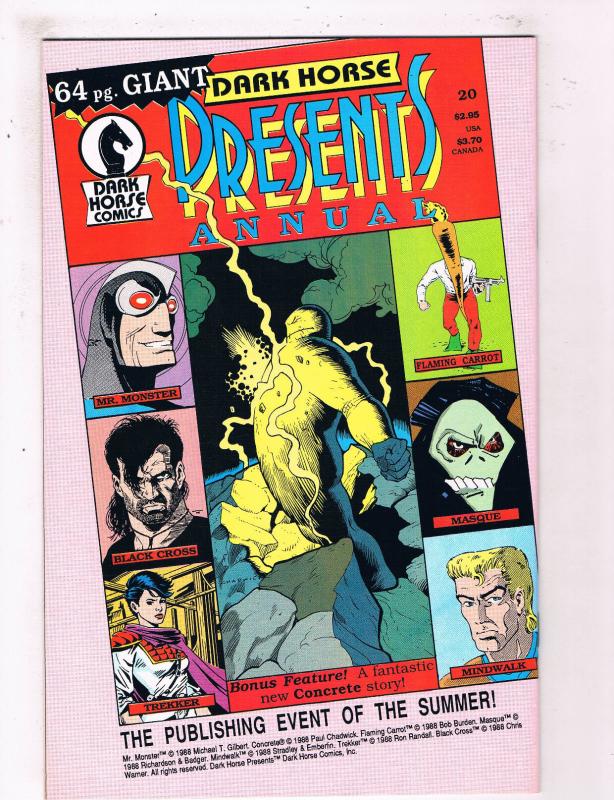 Mr Monster #3 VF Dark Horse Comics Comic Book Gilbert DE25