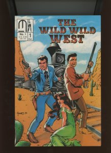 (1990) The Wild, Wild West #1: KEY! WRAPAROUND COVER! WE COMBINE SHIPPING! (9.2)