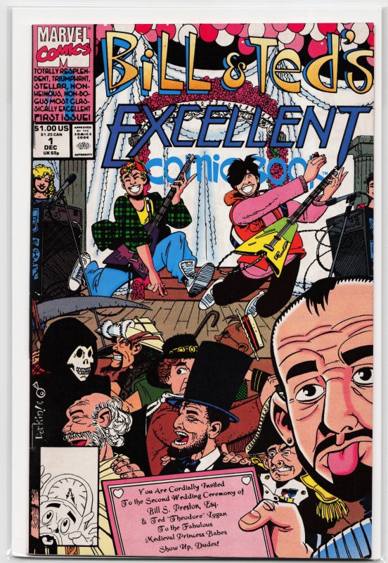 Bill & Ted's Excellent Comic Book #1 (1991) Bill and Ted