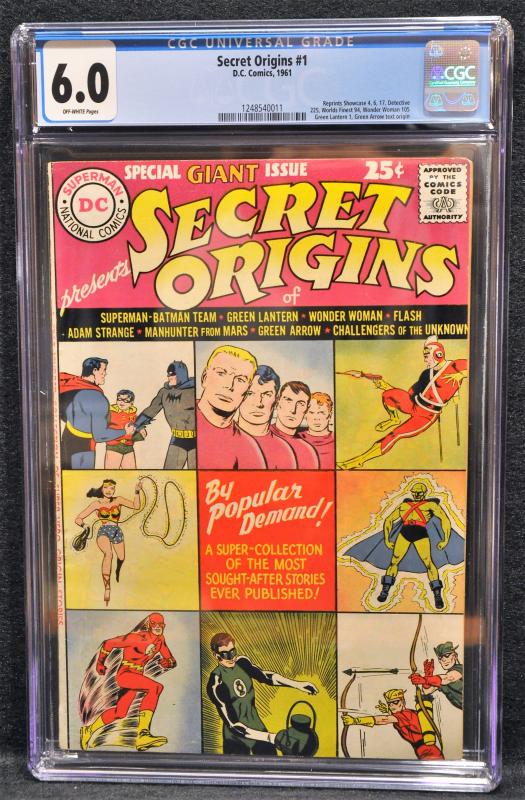 Secret Origins #1 CGC 6.0