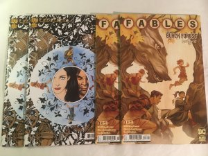 FABLES #153 Two Cover Versions, Two Copies of Each, VFNM Condition