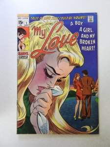 My Love #1 (1969) VG condition moisture damage