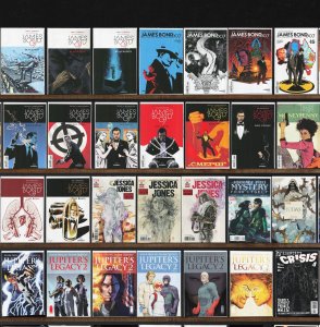 Huge Lot 150+ Comics with Jupiter'S Circle, James Bond, James Bond 007 &...