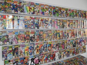 Huge Lot 190+ Comics W/ Hulk, Spider-Man, Iron Man, +More! Avg VF- Condition!