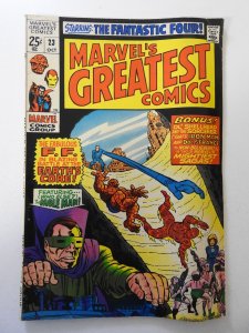 Marvel's Greatest Comics #23 (1969) VG+ Condition