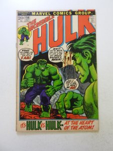 The Incredible Hulk #156 (1972) FN- condition