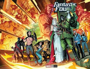 Fantastic Four #32 1:25 Schitti Wraparound Variant Marvel Comics 2021 EB117