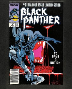 Black Panther Limited Series #3 Newsstand Variant