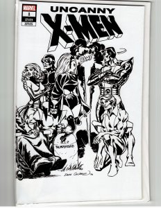 Uncanny X-Men #1 Cockrum Black and White Cover (2019)