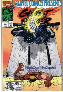 MARVEL COMICS PRESENTS #100, VF/NM, Sam Kieth, Ghost Rider, Wolverine,Tim Vigil