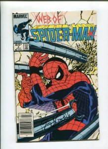 WEB OF SPIDERMAN #4 (9.2) SIGNED GREG LAROQUE! 1985