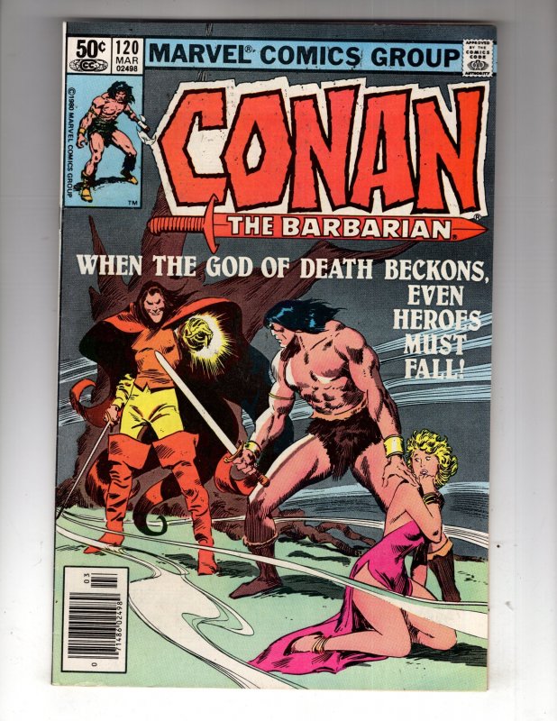 Conan the Barbarian #120 (1981) F/VF Bronze Marvel Sword & Sorcery / ID#20