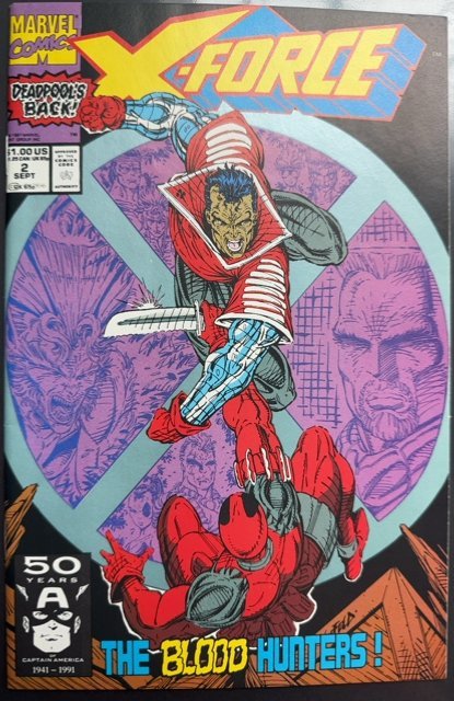 X-Force #2 (1991) 2nd App Deadpool!