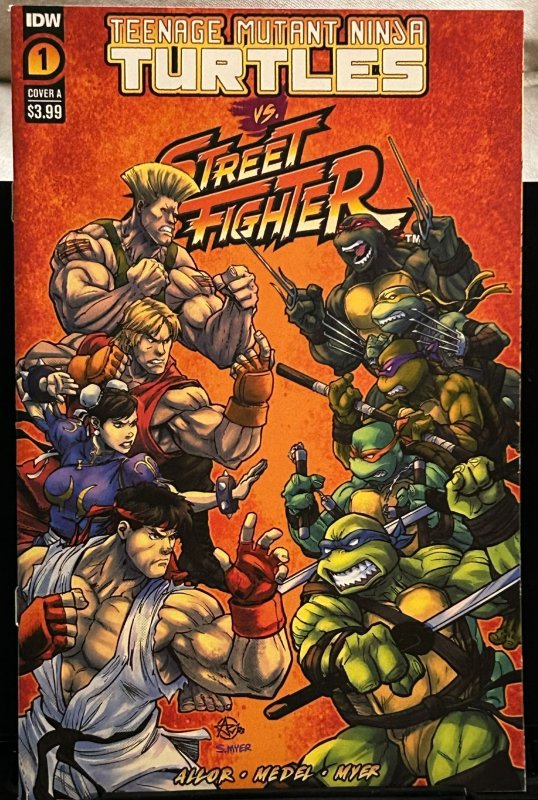 Teenage Mutant Ninja Turtles vs. Street Fighter #1 (2023)