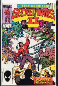 Secret Wars II #7 (1986) Spider-Man