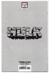 Hulk #13 (05/2023) Marvel Comics Alex Ross Timeless Cover 