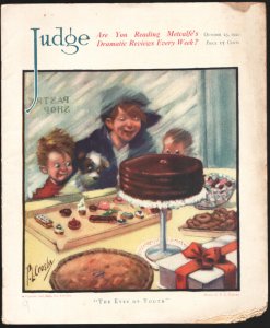 Judge 10/20/1920-Skippy cover by Percy Crosby-Platinum Age-Russ Westover-R.B....
