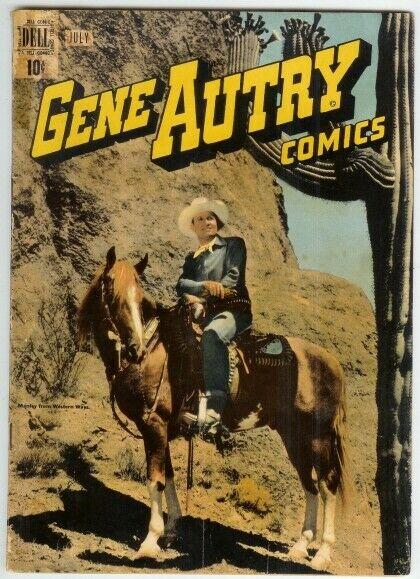 GENE AUTRY (1943-1959 FAWCETT/DELL) 29 GOOD PHOTOCOVER COMICS BOOK