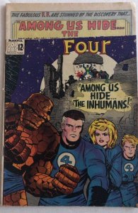 Fantastic Four #45 (1965)remainder copy w/ 1 cutout