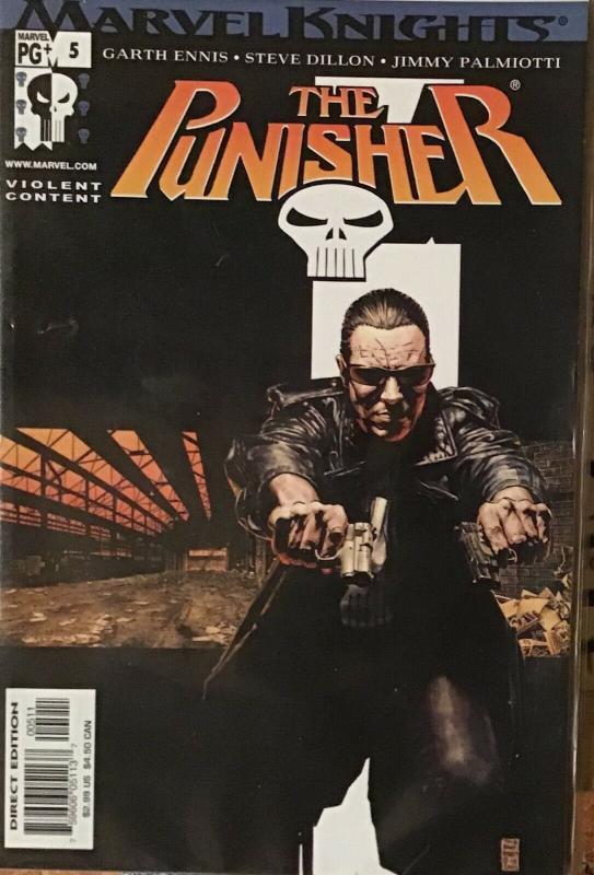 PUNISHER (MARVEL KNIGHTS)VOLUME 6 #1-8 UNREAD NM