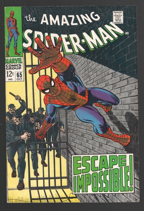 AMAZING SPIDER-MAN 65 F+ 6.5  PRISON BREAK; (LOUISIANA COLLECTION)