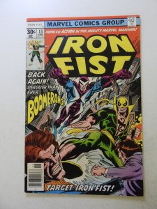 Iron Fist #13 (1977) VF condition