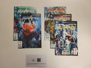 5 Aquaman DC Comic Books #7 9 10 12 14 24 TJ19