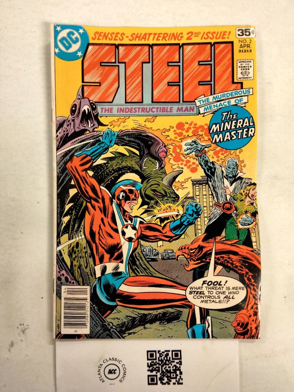 Steel Indestructible Man #2 VF DC Comic Books Superman Batman Outsiders 10 HH32