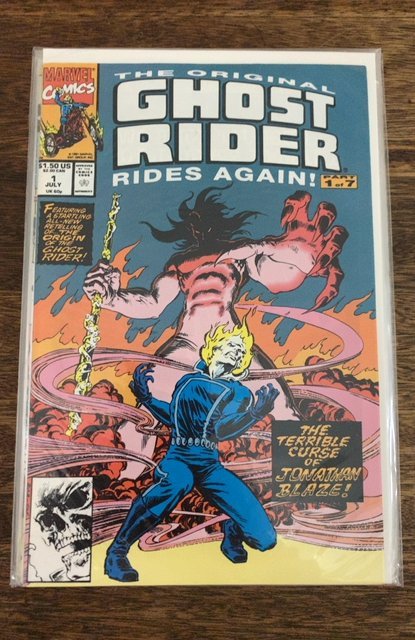 The Original Ghost Rider Rides Again #1 Direct Edition (1991)