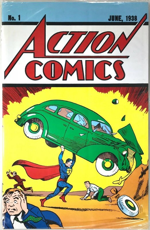 ACTION COMICS Issue 1 Reprint Facsimile Starring SUPERMAN — Loot Crate - DC