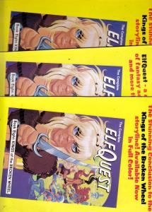 Elf Quest Hidden Years Double Signed Set #1to3 (May-92) NM- High-Grade Elfquest