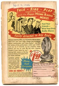 Crimefighters #2 1948-Wild cover- Golden Age FAIR