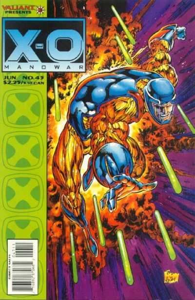 X-O Manowar (1992 series) #43, NM- (Stock photo)