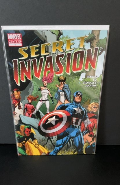 Secret Invasion #1 Second Print Cover (2008)